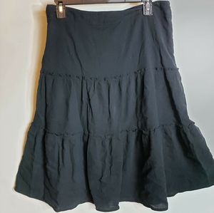 Banana republic factory black skirt size 8